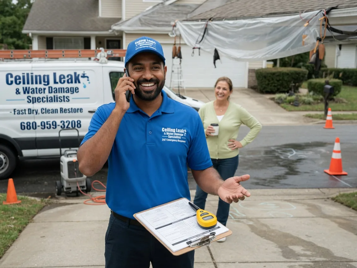 Ceiling Leak Cleanup Pine River, WI FAQs